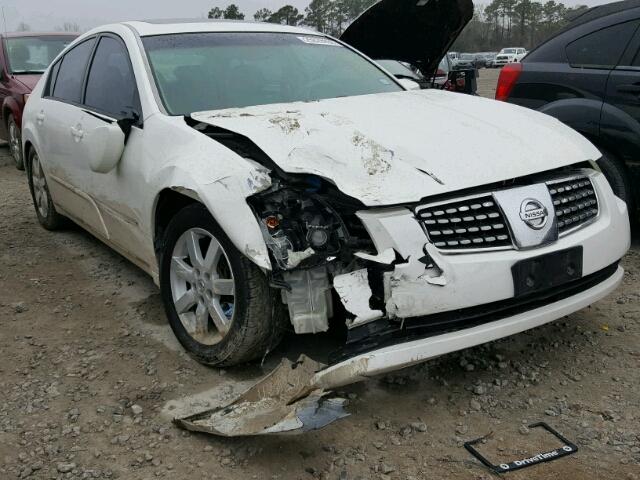 1N4BA41EX5C842136 - 2005 NISSAN MAXIMA SE WHITE photo 1