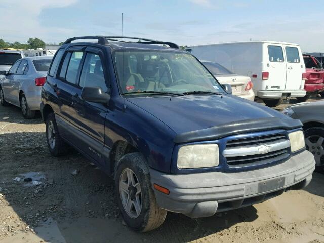 2CNBE13C126911515 - 2002 CHEVROLET TRACKER BLUE photo 1