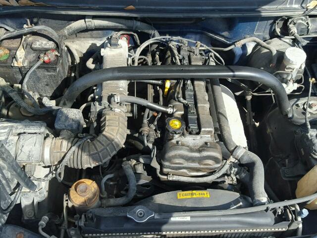 2CNBE13C126911515 - 2002 CHEVROLET TRACKER BLUE photo 7