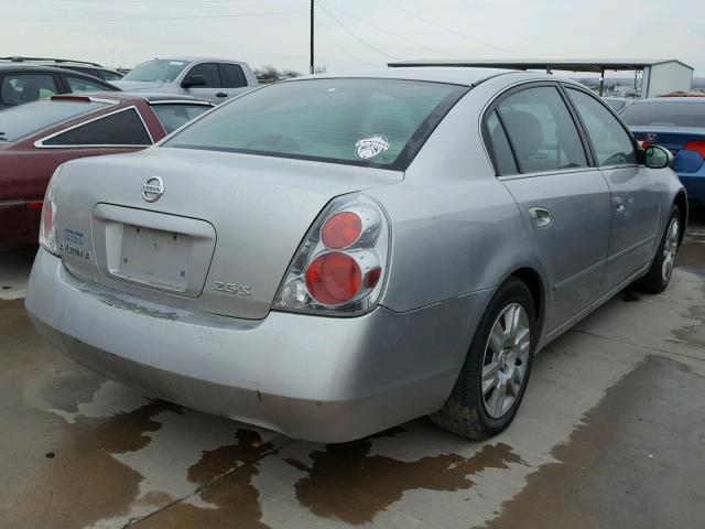 1N4AL11D45C325183 - 2005 NISSAN ALTIMA S SILVER photo 4