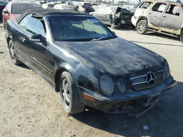 WDBLK65G11T080312 - 2001 MERCEDES-BENZ CLK 320 BLACK photo 1