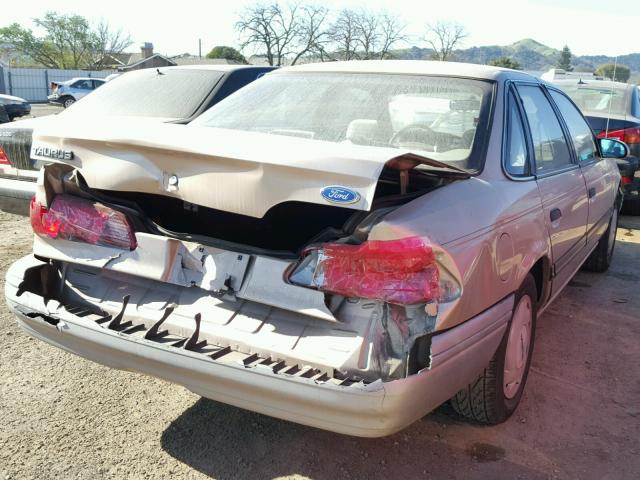 1FALP5243NA263239 - 1992 FORD TAURUS GL GOLD photo 4