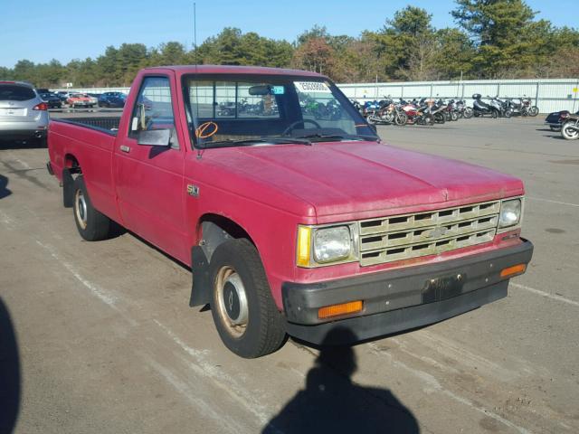 1GCCS14R0G2229170 - 1986 CHEVROLET S TRUCK S1 RED photo 1