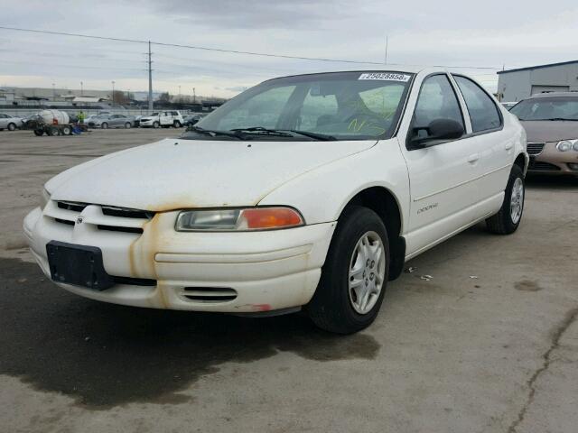 1B3EJ46X0XN604208 - 1999 DODGE STRATUS WHITE photo 2