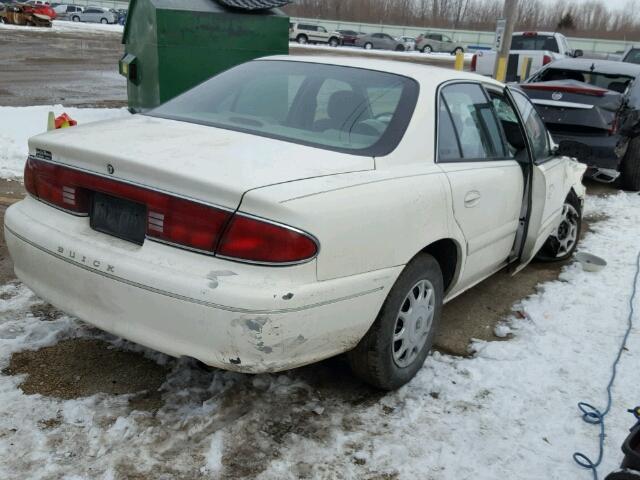 2G4WS52J711331909 - 2001 BUICK CENTURY CU WHITE photo 4