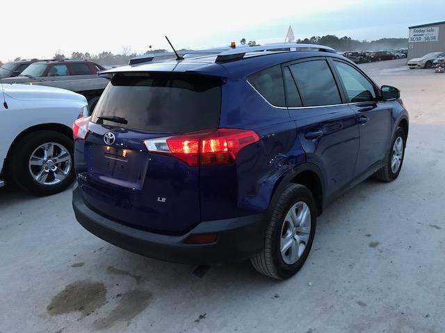 2T3ZFREV0EW101623 - 2014 TOYOTA RAV4 LE Mavi foto 4