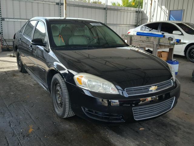 2G1WF5EKXB1176568 - 2011 CHEVROLET IMPALA LS BLACK photo 1