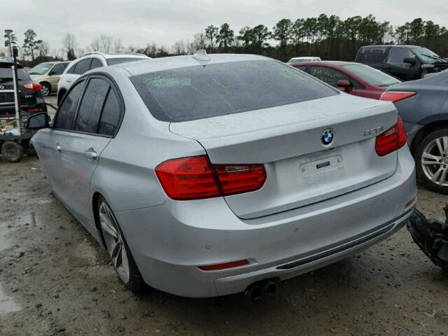 WBA3A5C51CF258749 - 2012 BMW 328 I SILVER photo 3