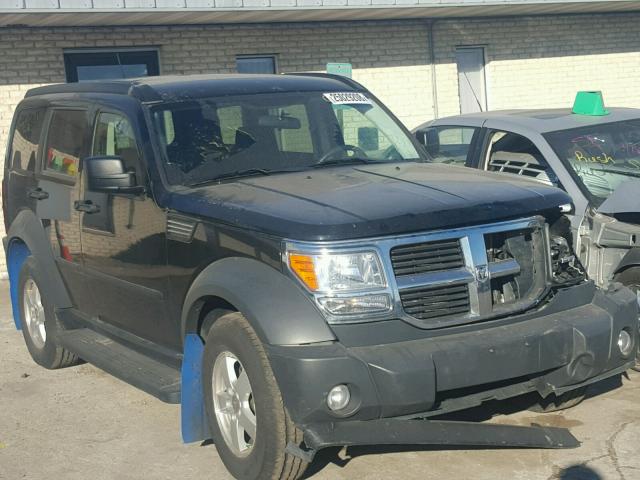 1D8GT28K37W546355 - 2007 DODGE NITRO SXT BLACK photo 1