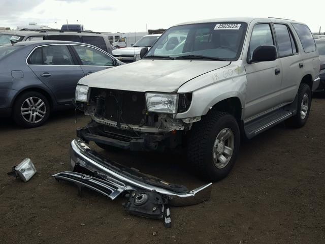 JT3GM84R1Y0057530 - 2000 TOYOTA 4RUNNER SILVER photo 2