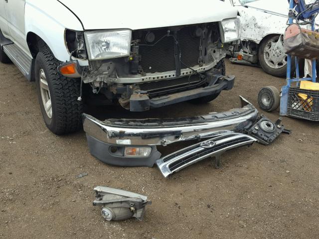 JT3GM84R1Y0057530 - 2000 TOYOTA 4RUNNER SILVER photo 9