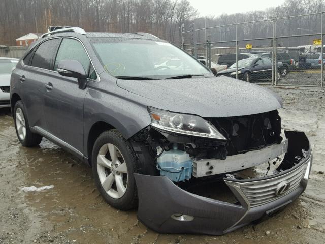 2T2BK1BA0EC244061 - 2014 LEXUS RX 350 GRAY photo 1