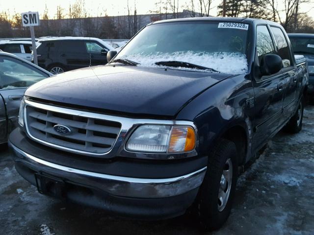 1FTRW07603KC38794 - 2003 FORD F150 SUPER BLUE photo 2