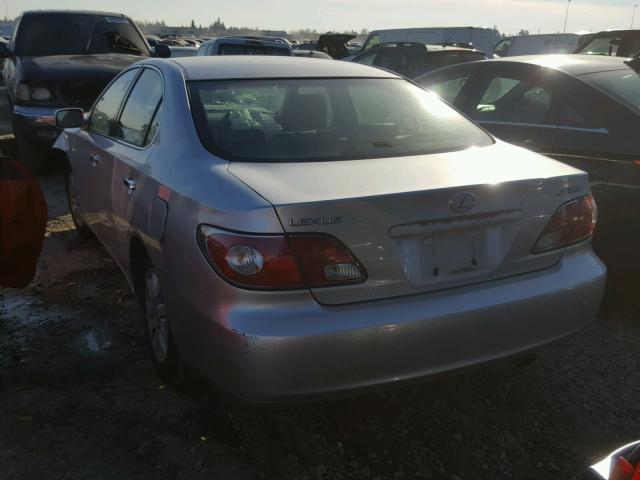 JTHBF30G730127286 - 2003 LEXUS ES 300 SILVER photo 3