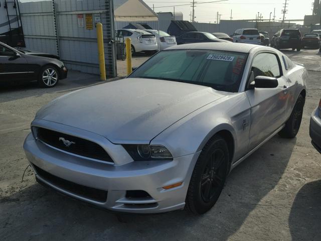 1ZVBP8AM8D5278879 - 2013 FORD MUSTANG SILVER photo 2