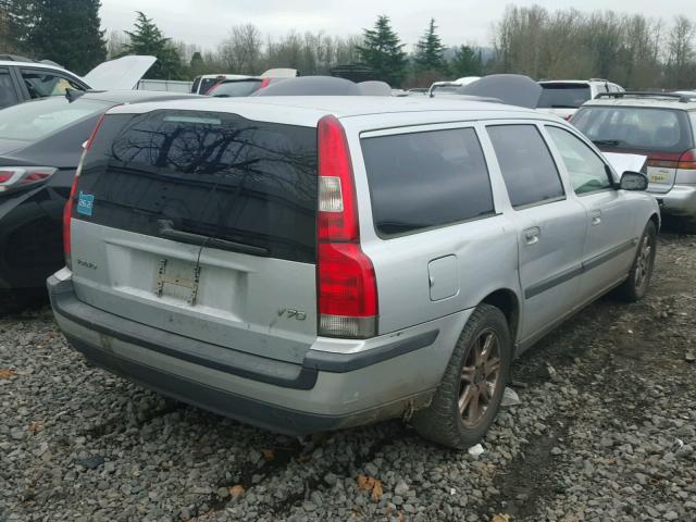 YV1SW64AX42391532 - 2004 VOLVO V70 SILVER photo 4