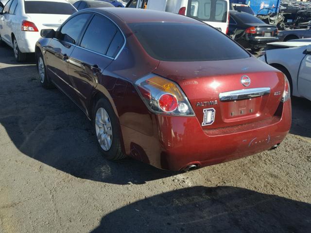 1N4AL2AP1CN570458 - 2012 NISSAN ALTIMA BAS BURGUNDY photo 3