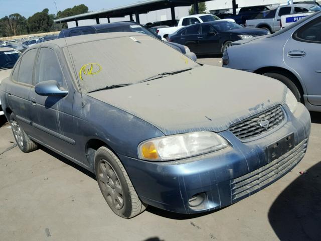 3N1CB51D21L462525 - 2001 NISSAN SENTRA XE GRAY photo 1