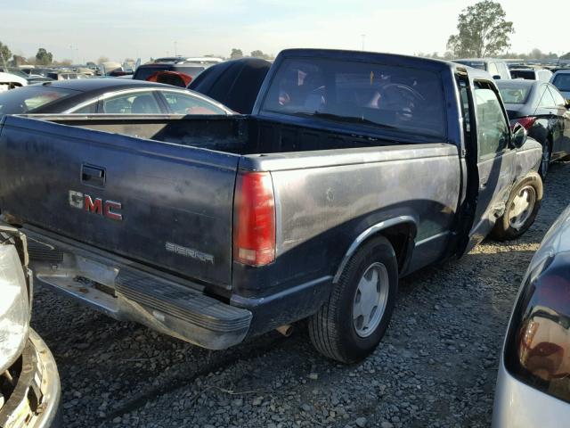 1GTDC14K6LZ536929 - 1990 GMC SIERRA C15 BLUE photo 4