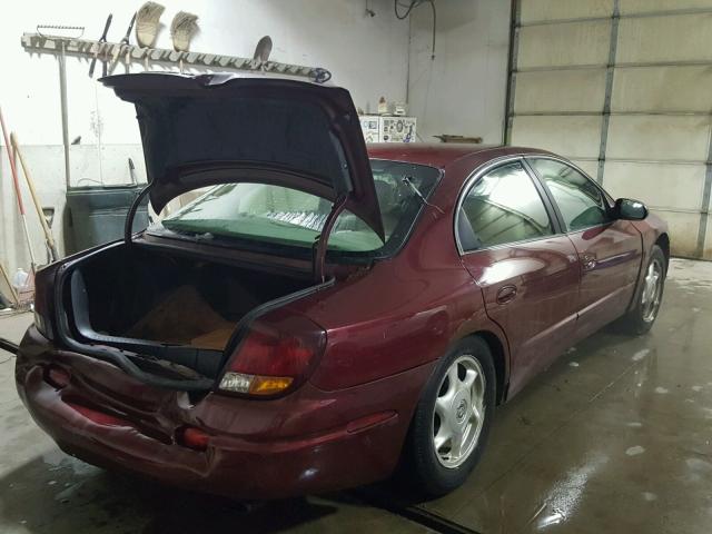 1G3GS64C014180705 - 2001 OLDSMOBILE AURORA 4.0 RED photo 4