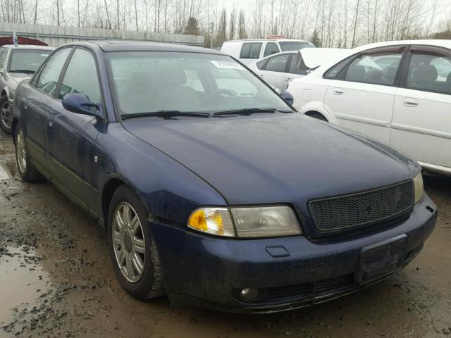 WAUCB28D4WA088707 - 1998 AUDI A4 1.8T QU BLUE photo 1