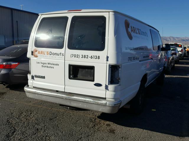 1FTNS24L97DB03355 - 2007 FORD ECONOLINE WHITE photo 4