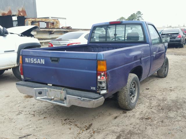 1N6SD11S7RC412797 - 1994 NISSAN TRUCK BASE BLUE photo 4