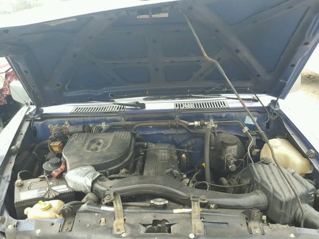 1N6SD11S7RC412797 - 1994 NISSAN TRUCK BASE BLUE photo 7