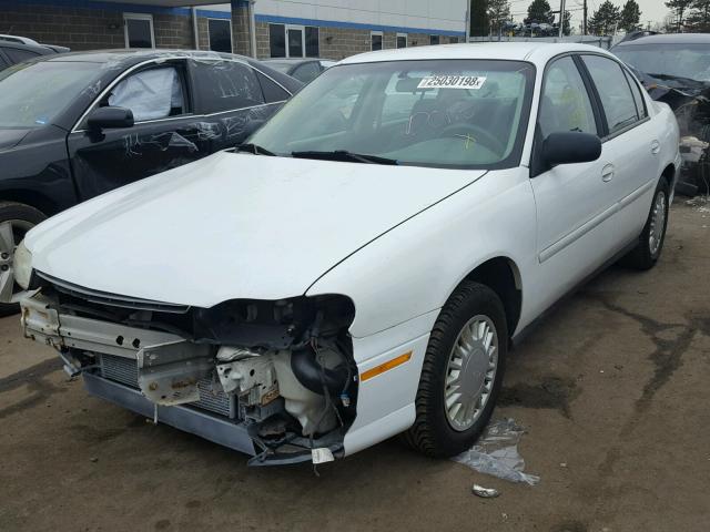 1G1ND52J83M673041 - 2003 CHEVROLET MALIBU WHITE photo 2