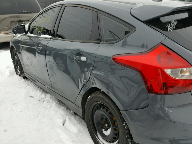 1FADP3L92DL364620 - 2013 FORD FOCUS ST GRAY photo 10