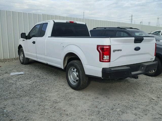 1FTEX1CF0GKD99577 - 2016 FORD F150 SUPER WHITE photo 3