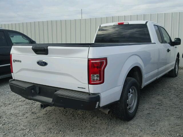 1FTEX1CF0GKD99577 - 2016 FORD F150 SUPER WHITE photo 4