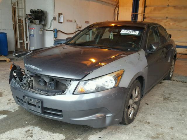 1HGCP26888A008825 - 2008 HONDA ACCORD EXL GRAY photo 2