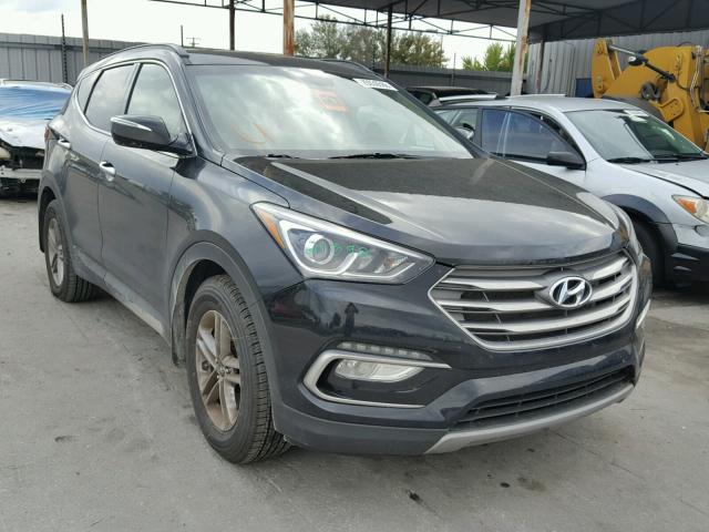 5NMZU3LB6HH007086 - 2017 HYUNDAI SANTA FE S BLACK photo 1