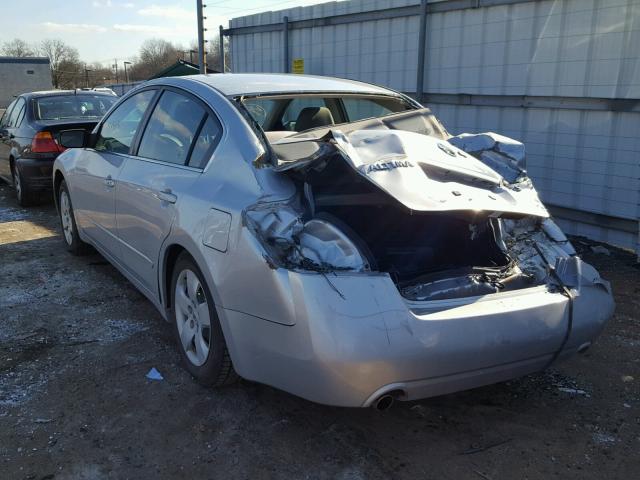 1N4AL21E07C172741 - 2007 NISSAN ALTIMA 2.5 SILVER photo 3