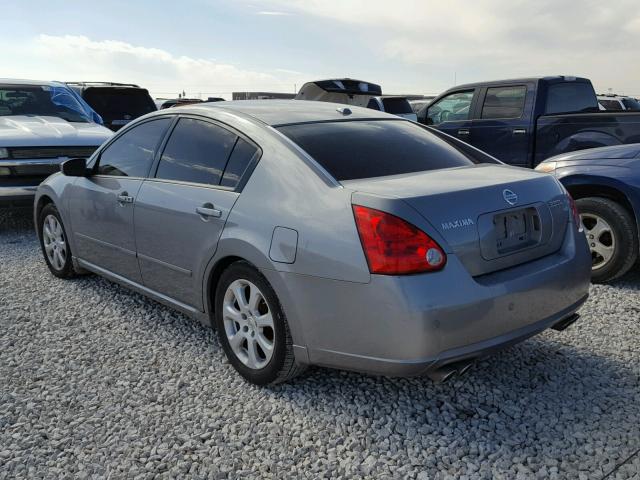 1N4BA41E18C808087 - 2008 NISSAN MAXIMA SE GRAY photo 3