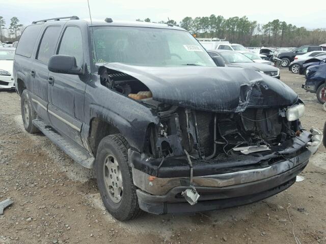 1GNEC16Z55J184109 - 2005 CHEVROLET SUBURBAN C BLACK photo 1