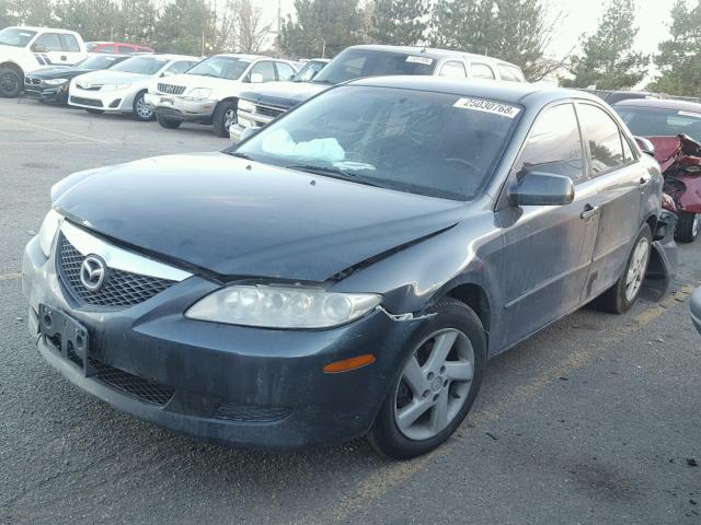 1YVFP80C945N19615 - 2004 MAZDA 6 I GRAY photo 2