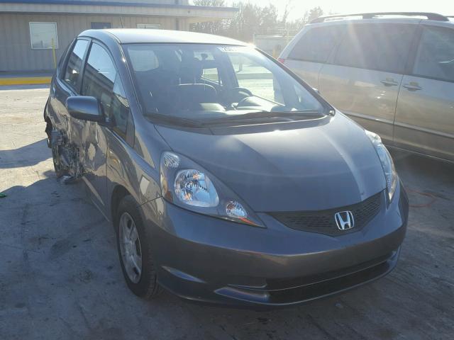 JHMGE8H39DC008551 - 2013 HONDA FIT GRAY photo 1