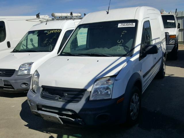NM0LS7ANXDT148569 - 2013 FORD TRANSIT CO WHITE photo 2