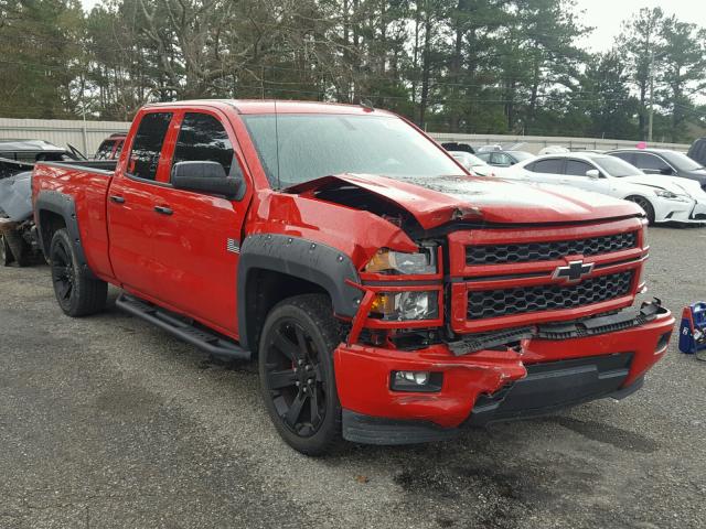 1GCRCREC3EZ385644 - 2014 CHEVROLET SILVERADO RED photo 1