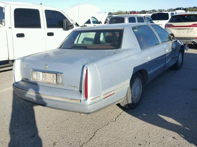 1G6KD54Y2WU769047 - 1998 CADILLAC DEVILLE SILVER photo 4