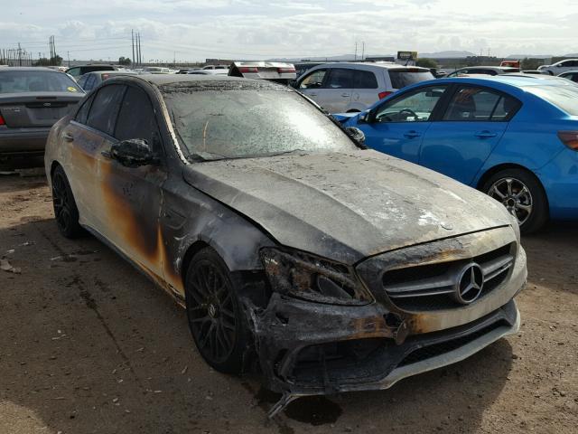 55SWF8HB8HU186170 - 2017 MERCEDES-BENZ C 63 AMG-S BURN photo 1