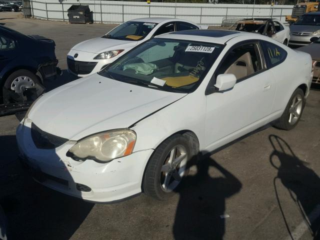 JH4DC54862C041447 - 2002 ACURA RSX WHITE photo 2