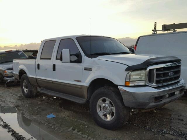 1FTNW20PX3EB64893 - 2003 FORD F250 SUPER WHITE photo 1