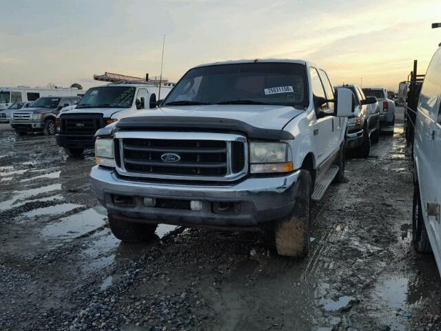 1FTNW20PX3EB64893 - 2003 FORD F250 SUPER WHITE photo 2