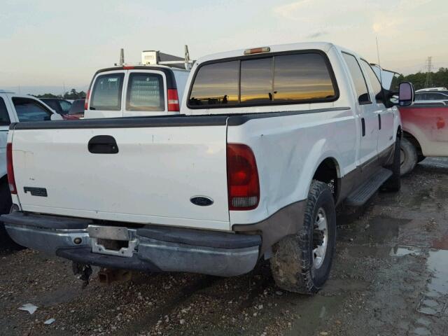 1FTNW20PX3EB64893 - 2003 FORD F250 SUPER WHITE photo 4