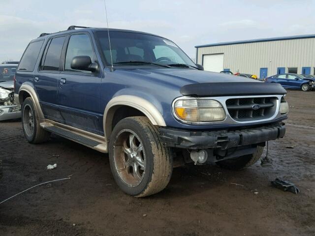 1FMDU74E1YZA48940 - 2000 FORD EXPLORER E BLUE photo 1