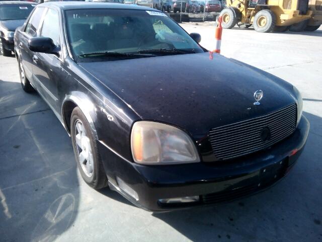 1G6KF57914U154937 - 2004 CADILLAC DEVILLE DT BLACK photo 1