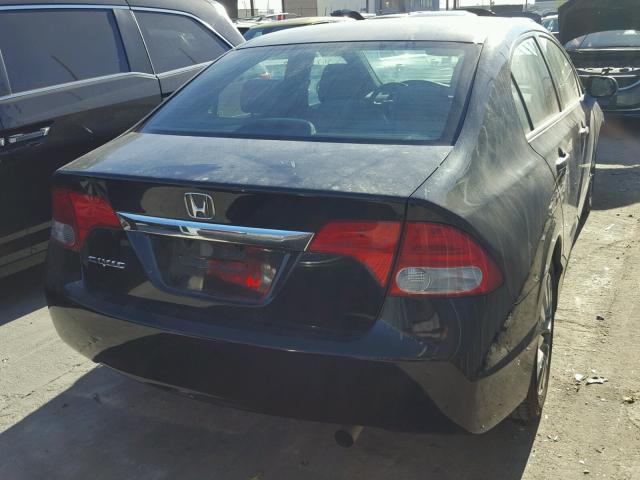 2HGFA168X9H532392 - 2009 HONDA CIVIC EX შავი ფოტო 4